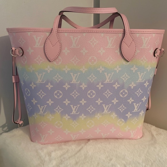 Louis Vuitton Neverfull Lv Escale Pastel Colors